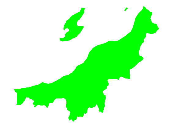 都道府県地図 新潟県 Kzweb